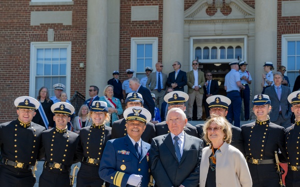 Coast Guard Academy recognizes Dr. James Tyler for advancing maritime excellence
