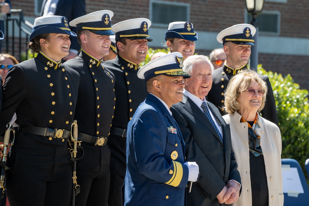 Coast Guard Academy recognizes Dr. James Tyler for advancing maritime excellence