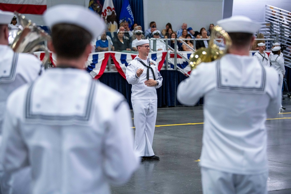 Recruit Training Command Pass in Review (DATE)