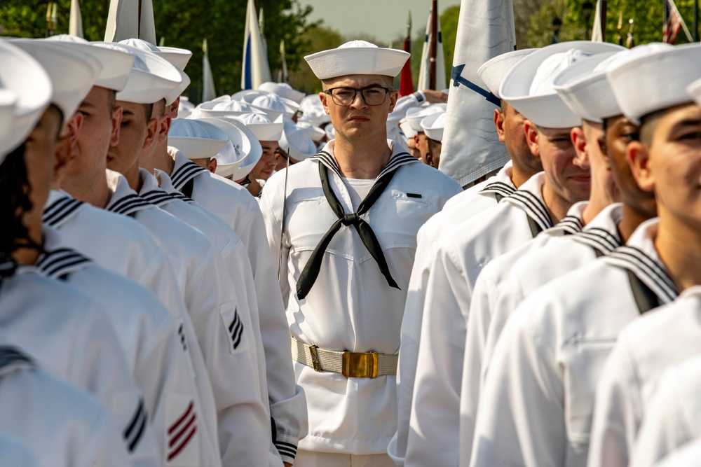 Recruit Training Command Pass in Review May 15, 2025