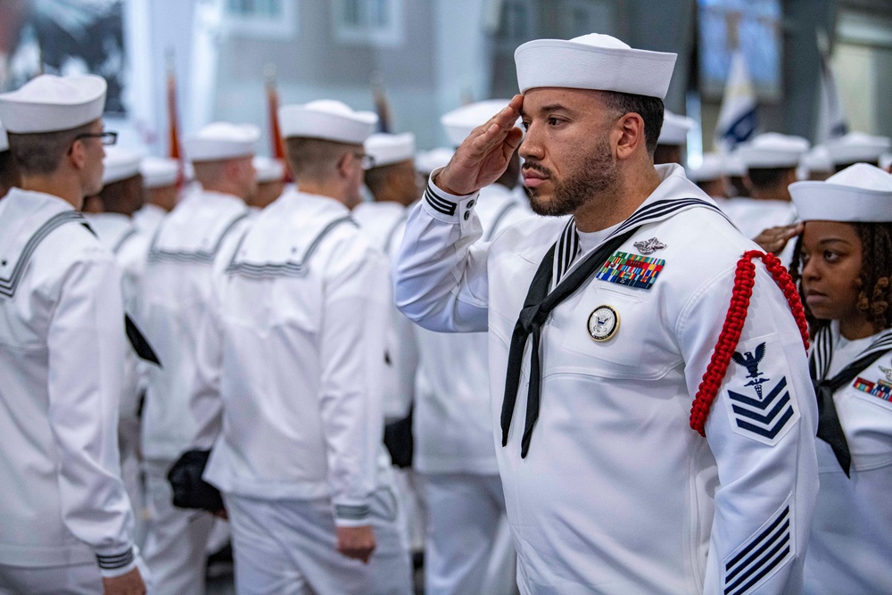 Recruit Training Command Pass in Review (DATE)
