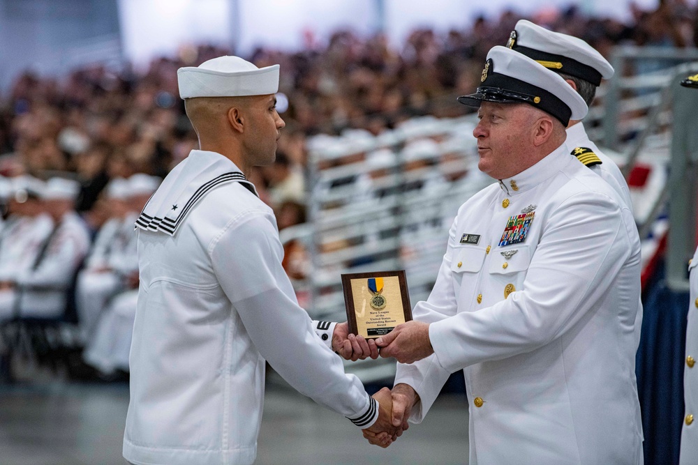 Recruit Training Command Pass-in-Review Award Winners