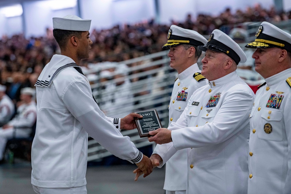 Recruit Training Command Pass-in-Review Award Winners