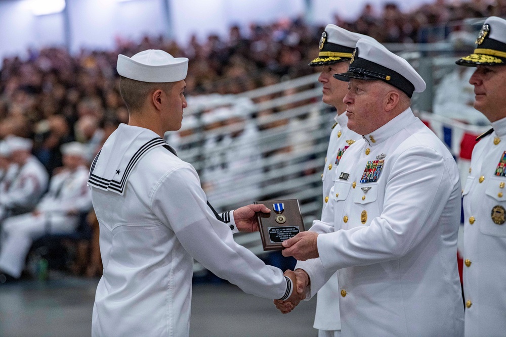 Recruit Training Command Pass-in-Review Award Winners