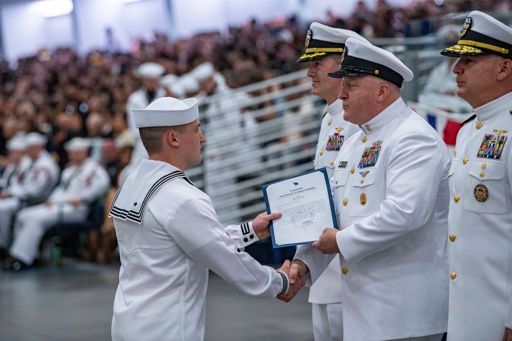 Recruit Training Command Pass-in-Review Award Winners