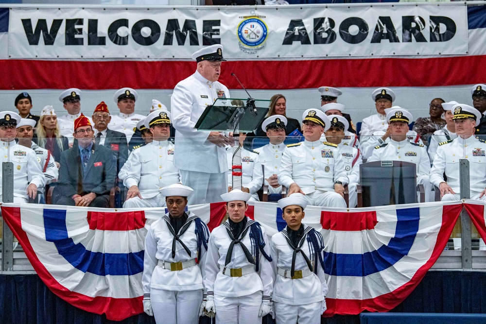 Recruit Training Command Pass in Review (DATE)