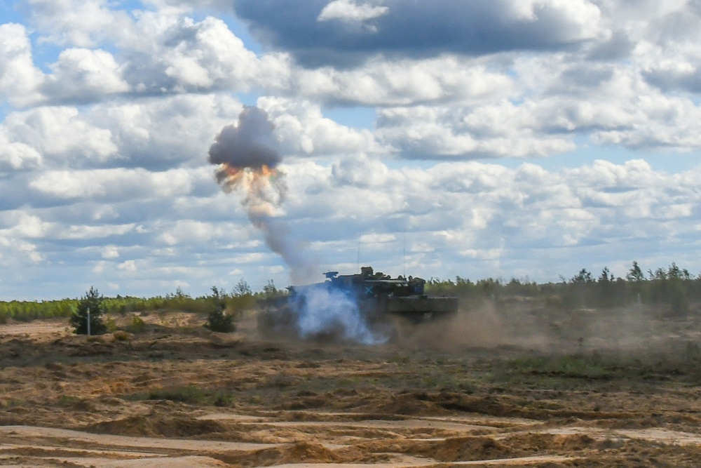 Swift Response 2025: Allied Tanks in Action on DV day in Lithuania