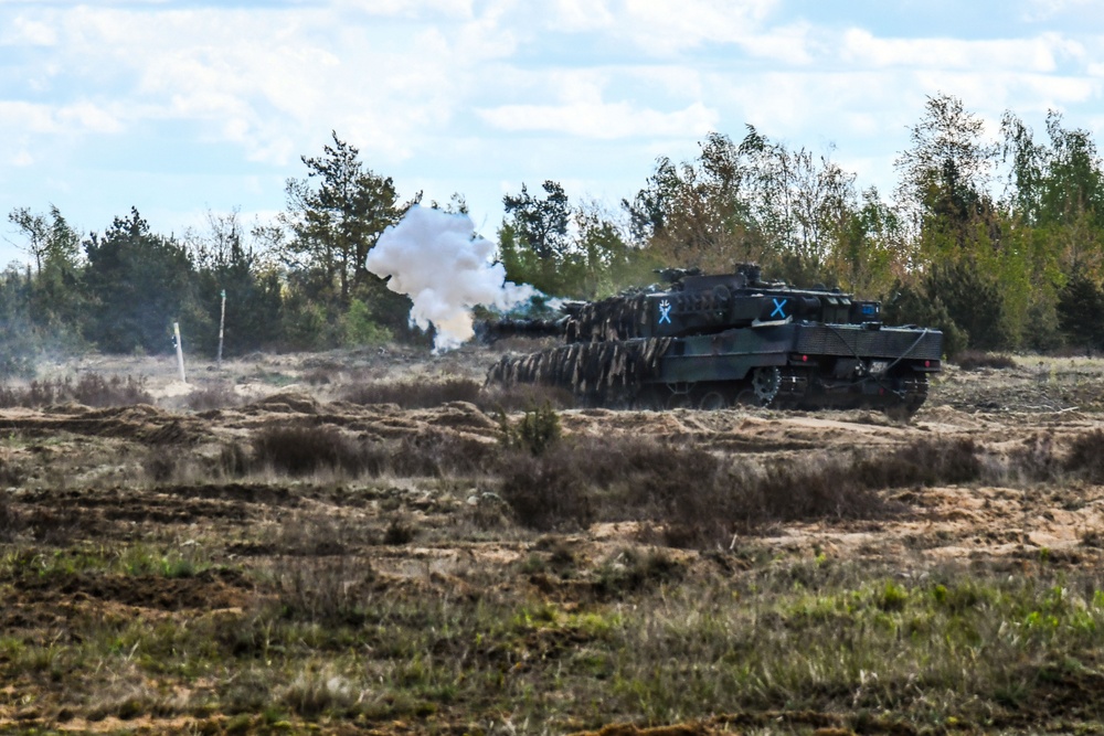 Swift Response 2025: Allied Tanks in Action on DV day in Lithuania
