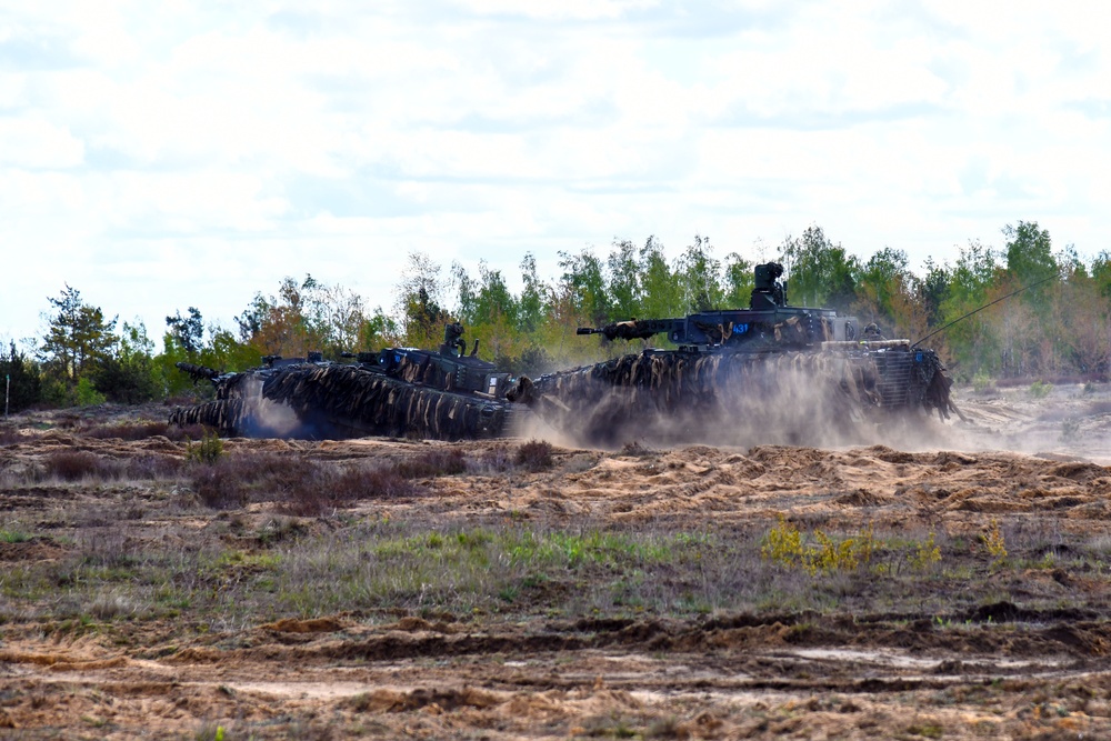 Swift Response 2025: Allied Tanks in Action on DV day in Lithuania
