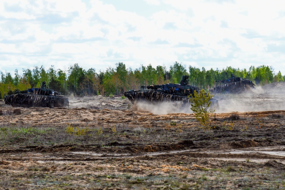 Swift Response 2025: Allied Tanks in Action on DV day in Lithuania