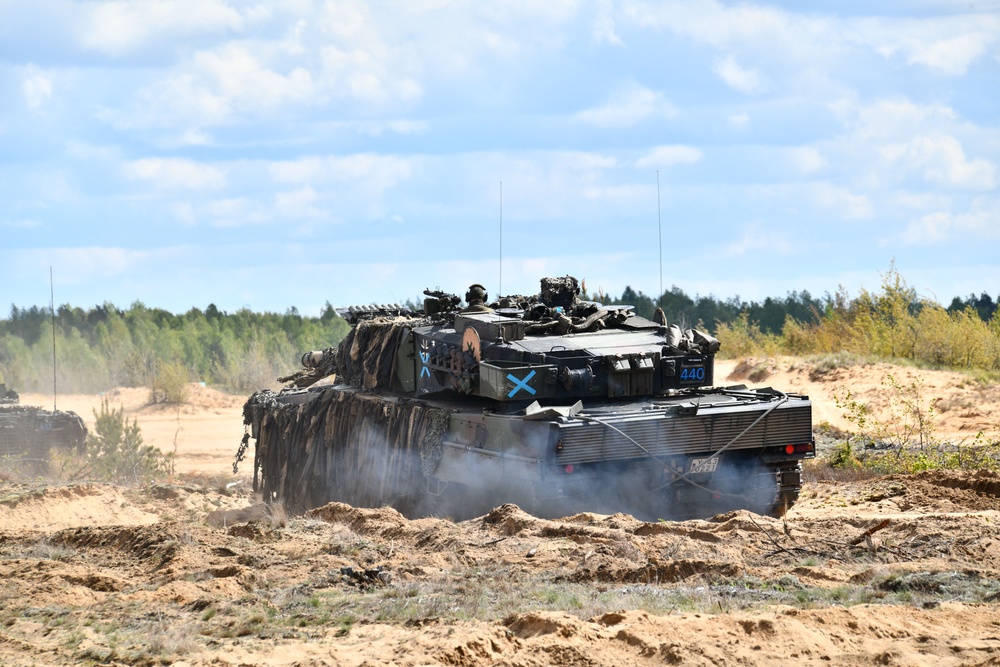 Swift Response 2025: Allied Tanks in Action on DV day in Lithuania