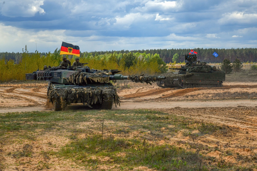 Swift Response 2025: Allied Tanks in Action on DV day in Lithuania