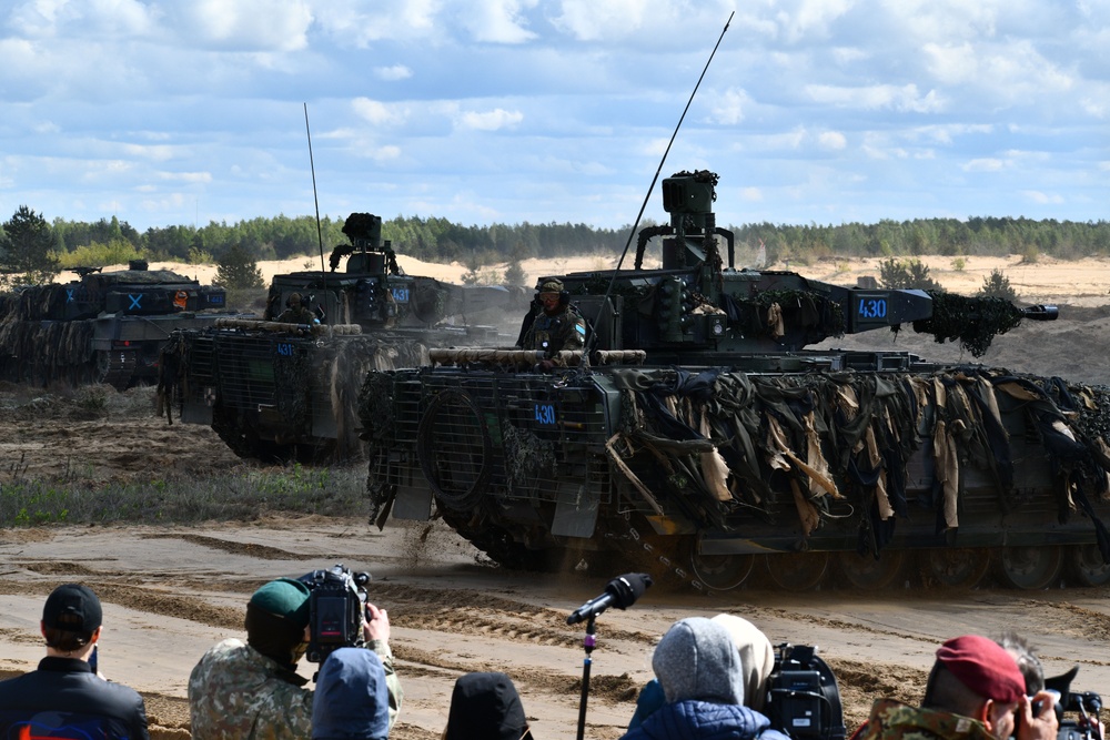 Swift Response 2025: Allied Tanks in Action on DV day in Lithuania
