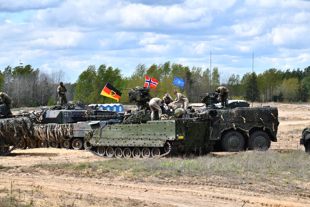 Swift Response 2025: Allied Tanks in Action on DV day in Lithuania
