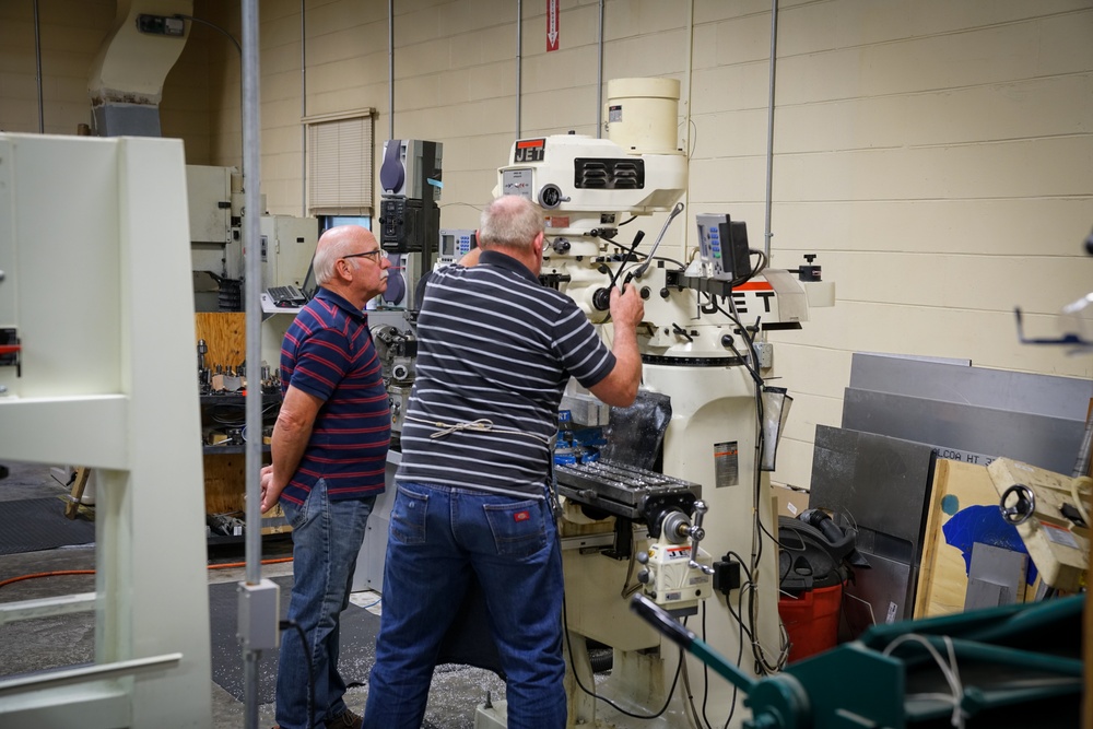 AFRL/RW technicians working in a fabrication laboratory