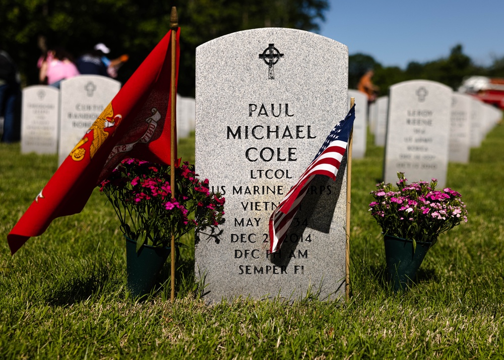 Memorial Day Flag Planting