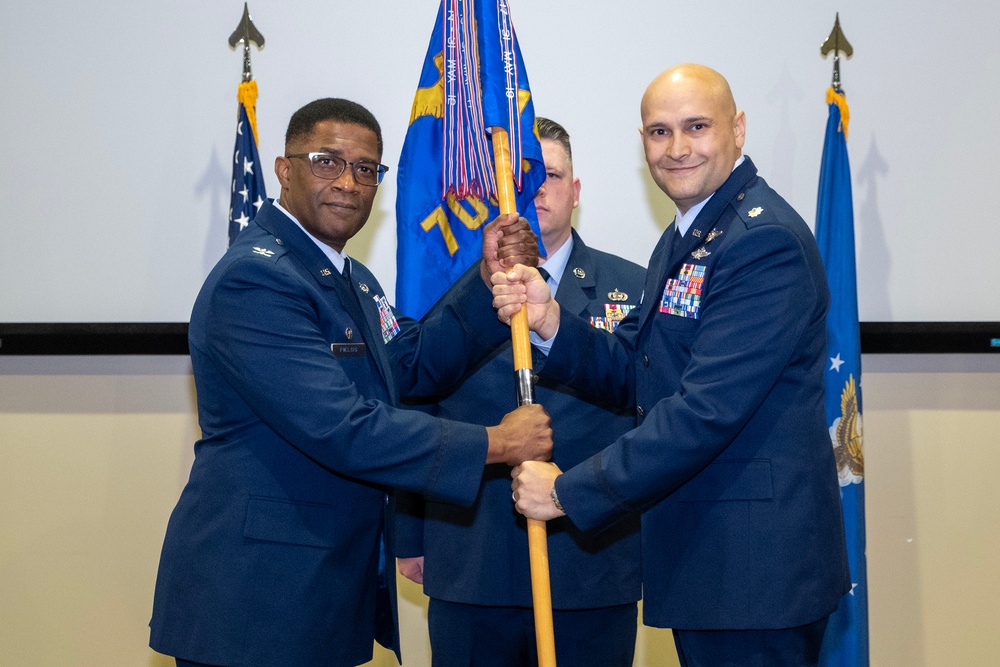 Nelson takes command advanced C2 training squadron