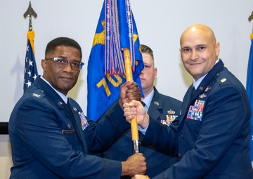 Nelson takes command advanced C2 training squadron