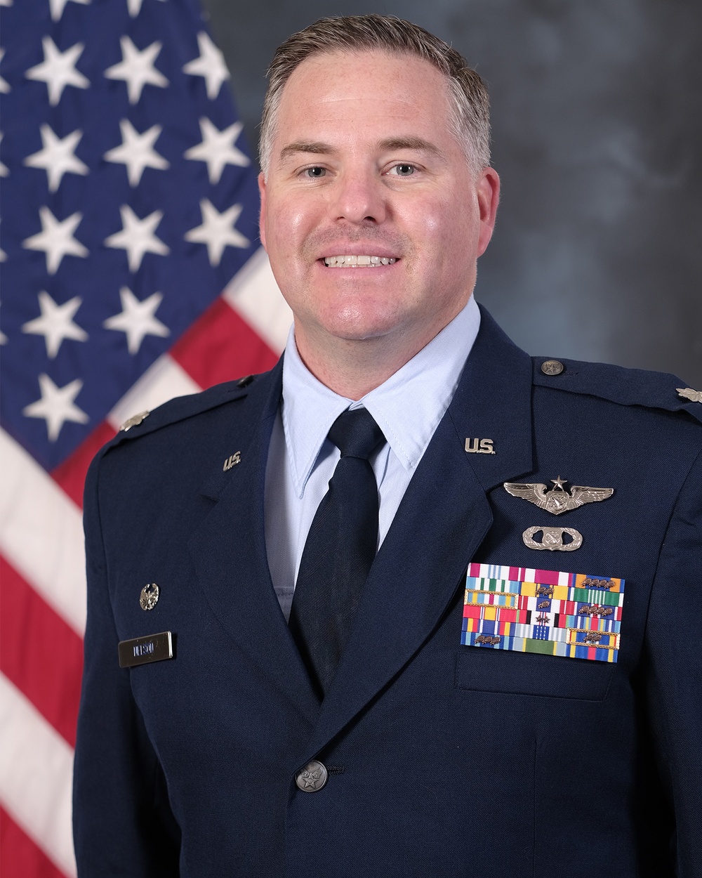 U.S. Air Force Lt. Col. Matthew Nelson