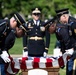 Military Funeral Honors are Conducted for U.S. Army 2nd Lt. Regina Benson in Section 54