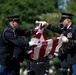 Military Funeral Honors are Conducted for U.S. Army 2nd Lt. Regina Benson in Section 54