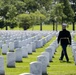 Military Funeral Honors are Conducted for U.S. Army 2nd Lt. Regina Benson in Section 54