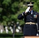 Military Funeral Honors are Conducted for U.S. Army 2nd Lt. Regina Benson in Section 54