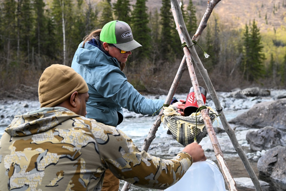 U.S. Coast Guard Sector Western Alaska and U.S. Arctic Overnight Survival Training