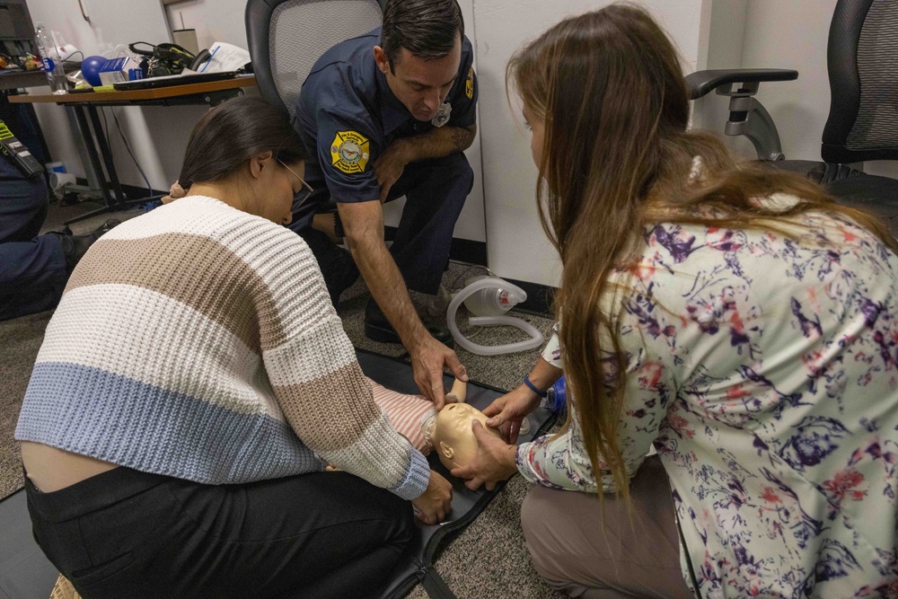 CNRH Dispatch Trainees Earn CPR Certification during Emergency Dispatch Course