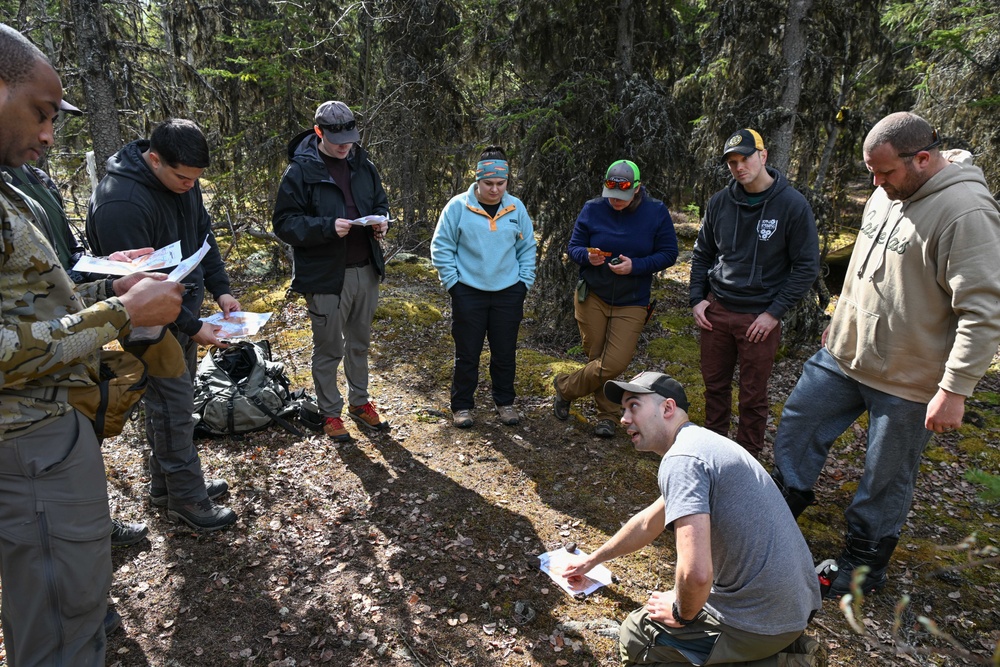 U.S. Coast Guard Sector Western Alaska and U.S. Arctic Overnight Survival Training