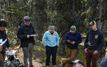U.S. Coast Guard Sector Western Alaska and U.S. Arctic Overnight Survival Training