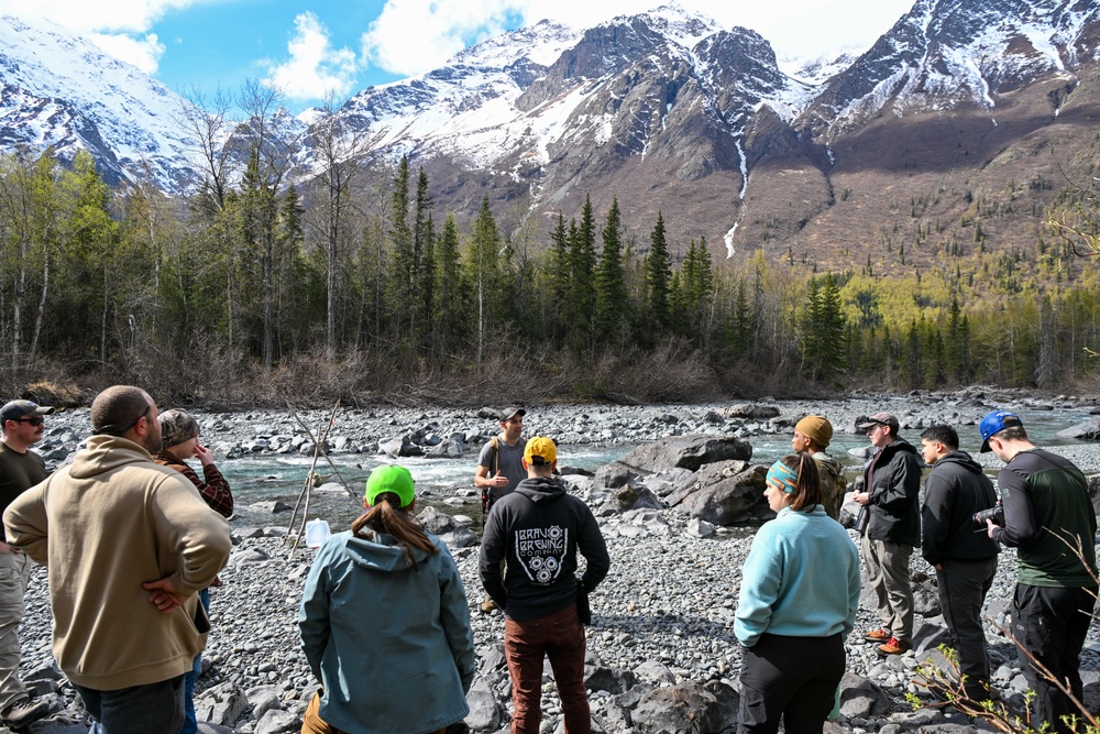 U.S. Coast Guard Sector Western Alaska and U.S. Arctic Overnight Survival Training