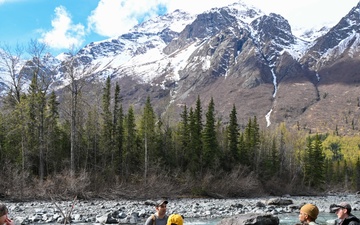 U.S. Coast Guard Sector Western Alaska and U.S. Arctic Overnight Survival Training