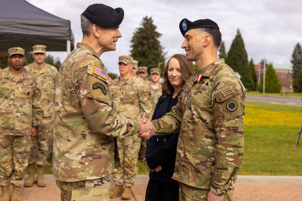 I Corps Relinquishment of Responsibility Ceremony