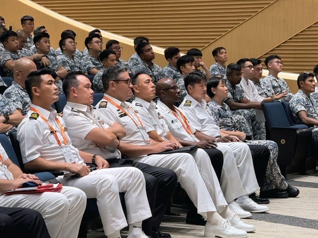 U.S. Pacific Fleet attends WEL seminar during IMDEX Asia 25
