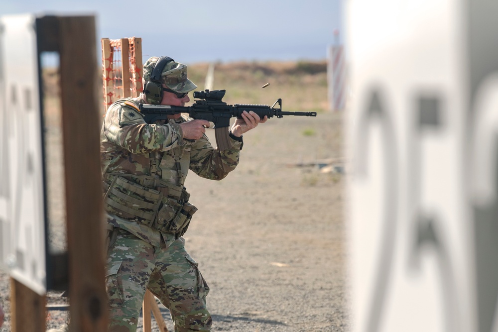 Soldiers and Airmen contend in the Adjutant General’s Combat Marksmanship Competition for 2025