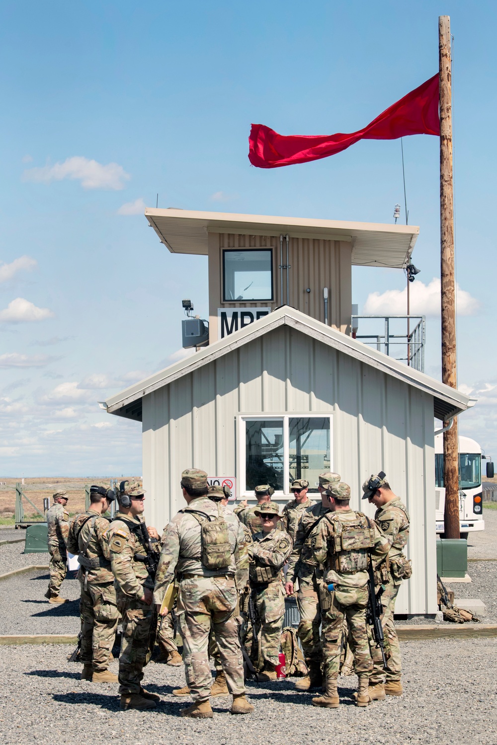 Soldiers and Airmen contend in the Adjutant General’s Combat Marksmanship Competition for 2025