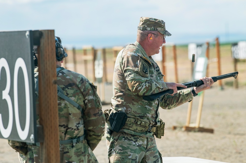 Soldiers and Airmen contend in the Adjutant General’s Combat Marksmanship Competition for 2025