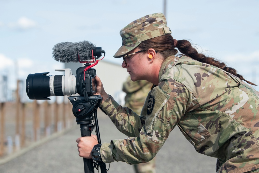 Soldiers and Airmen contend in the Adjutant General’s Combat Marksmanship Competition for 2025