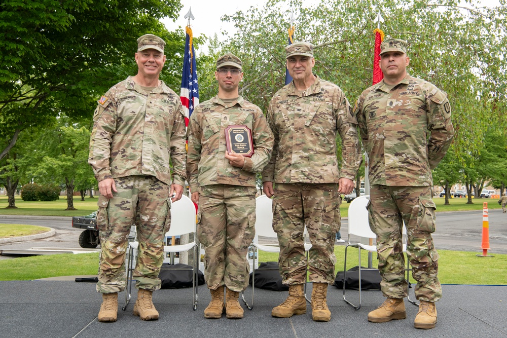 Armed Forces Day celebration at the Rees Training Center