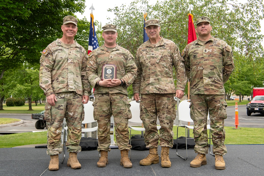 Armed Forces Day celebration at the Rees Training Center