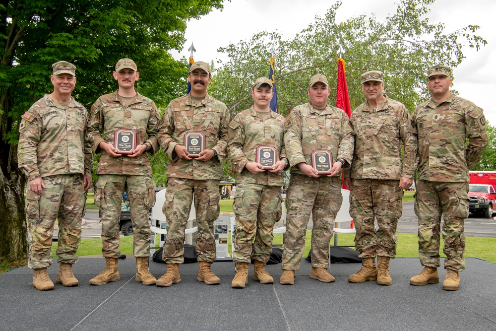 Armed Forces Day celebration at the Rees Training Center