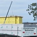 April 2025 barracks construction operations for East Barracks Project at Fort McCoy