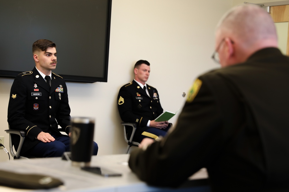 2025 U.S. Army National Guard Region I Best Warrior Competition