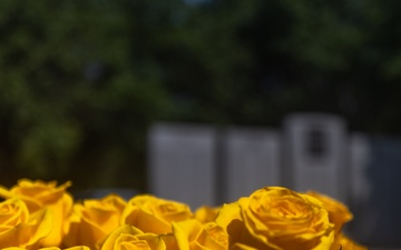The 82nd Airborne Division honors Gold Star Families during the All American Week Memorial Ceremony