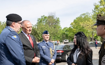 Minister of Defence of Bosnia and Herzegovina Zukan Helez Visits ANC