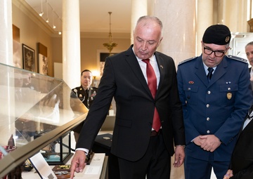 Minister of Defence of Bosnia and Herzegovina Zukan Helez Visits ANC