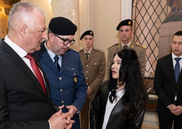 Minister of Defence of Bosnia and Herzegovina Zukan Helez Visits ANC