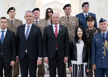 Minister of Defence of Bosnia and Herzegovina Zukan Helez Visits ANC