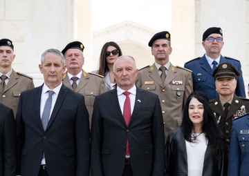 Minister of Defence of Bosnia and Herzegovina Zukan Helez Visits ANC